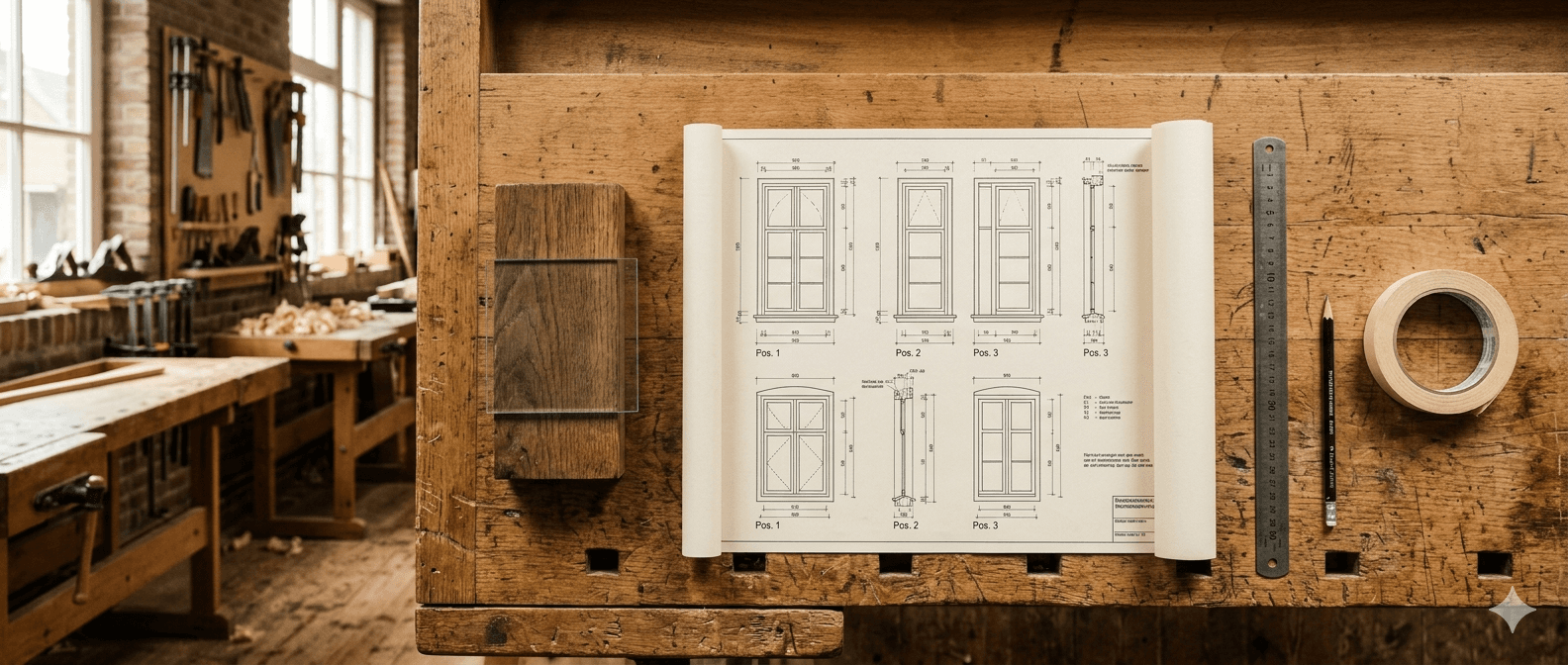 Werkplaats met vacuümglas voor monumenten